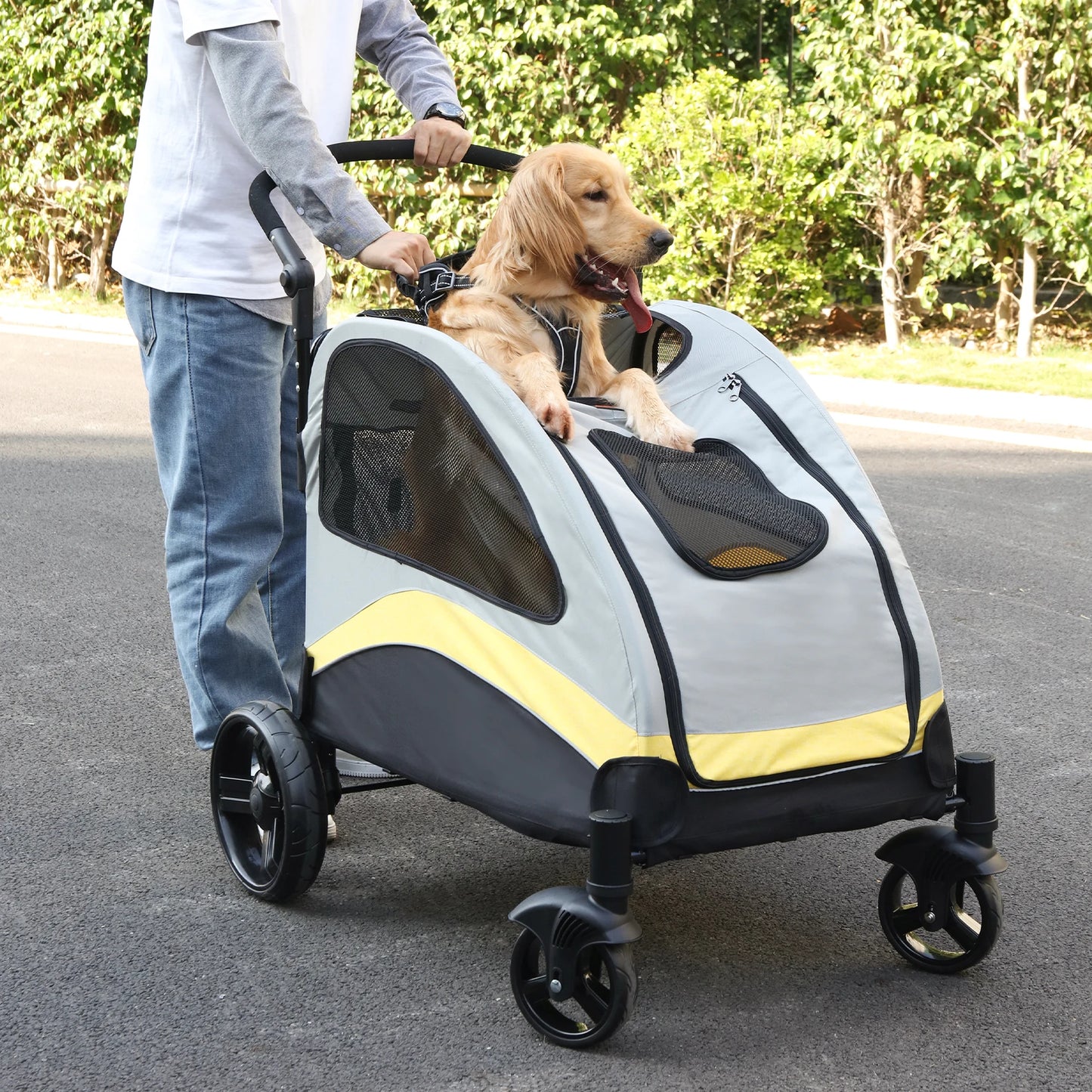 Breathable Large Dog Stroller
