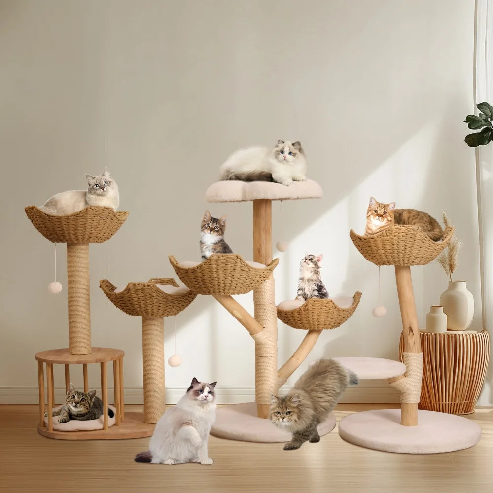 Cat Tower With Scratching Posts