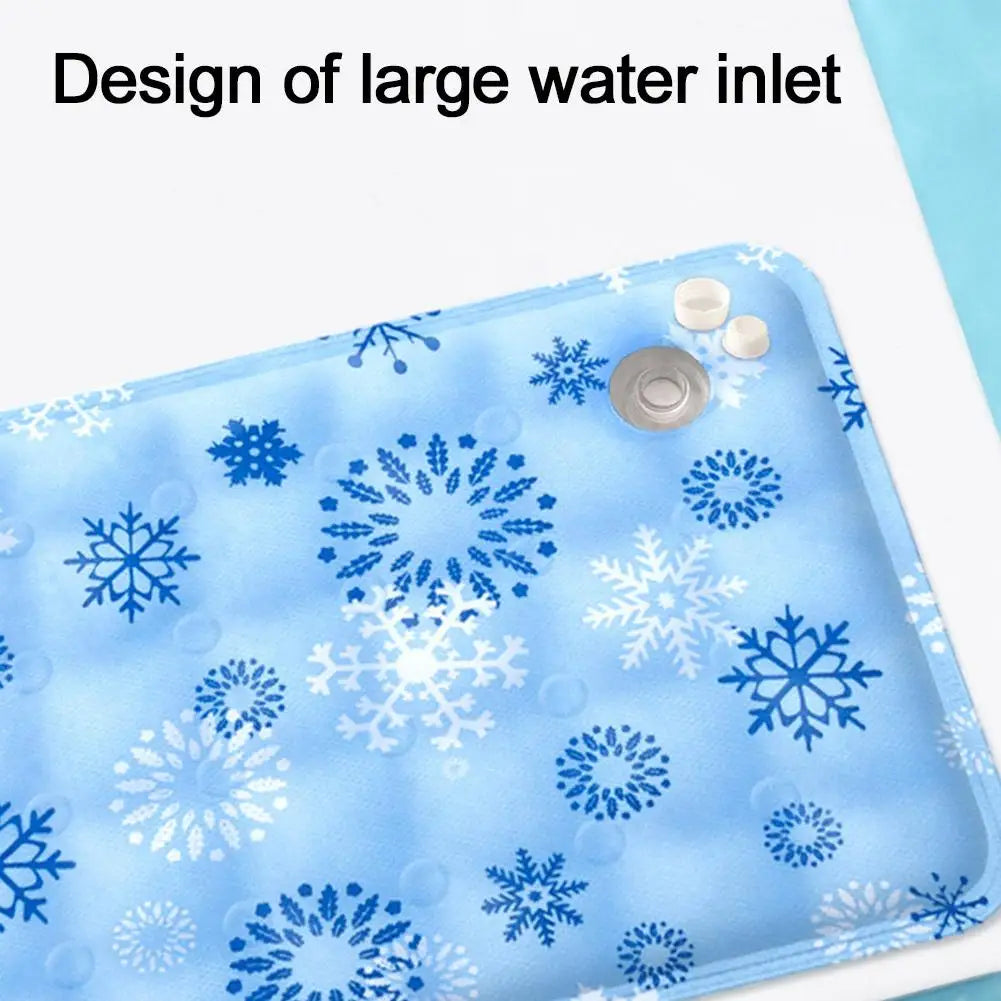 Cooling Pad Ice Mat Summer Pet Dry Ice Crystal Powder Water Injection Dog Cat Cool Mat Pet Summer Supplies
