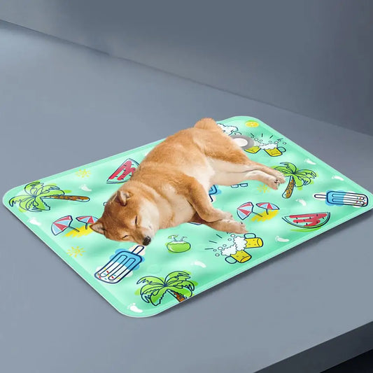 Cooling Pad Ice Mat Summer Pet Dry Ice Crystal Powder Water Injection Dog Cat Cool Mat Pet Summer Supplies