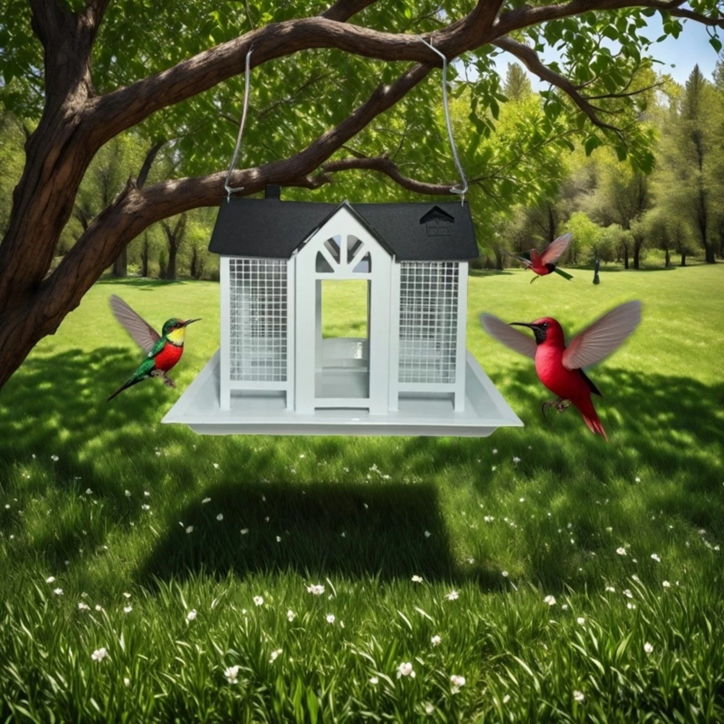 Outdoor Hanging Wild Bird Feeder