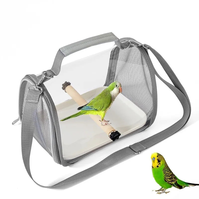 Travel Carrier for Small Bird, Lizard, Hamster