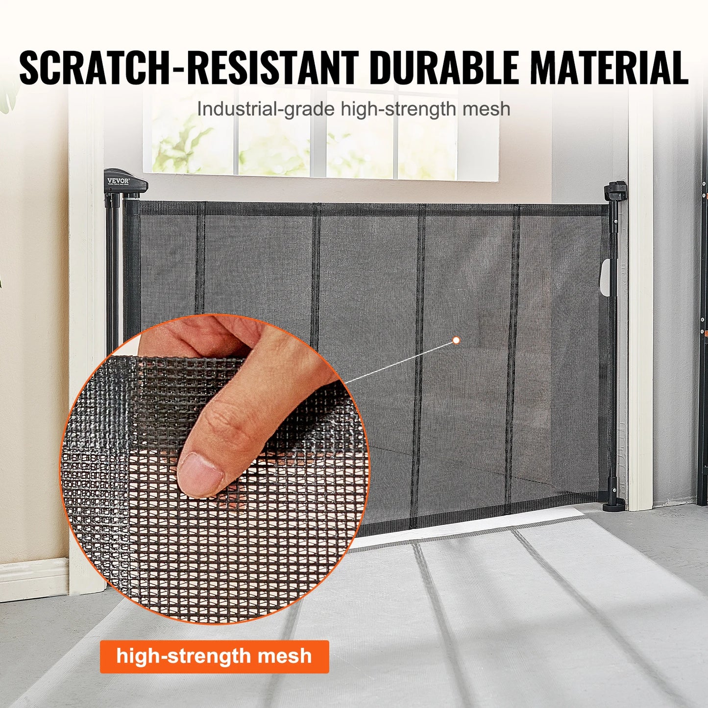 Wide Retractable Dog Gates