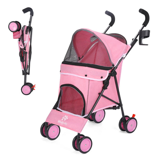 Pet Stroller with Brakes