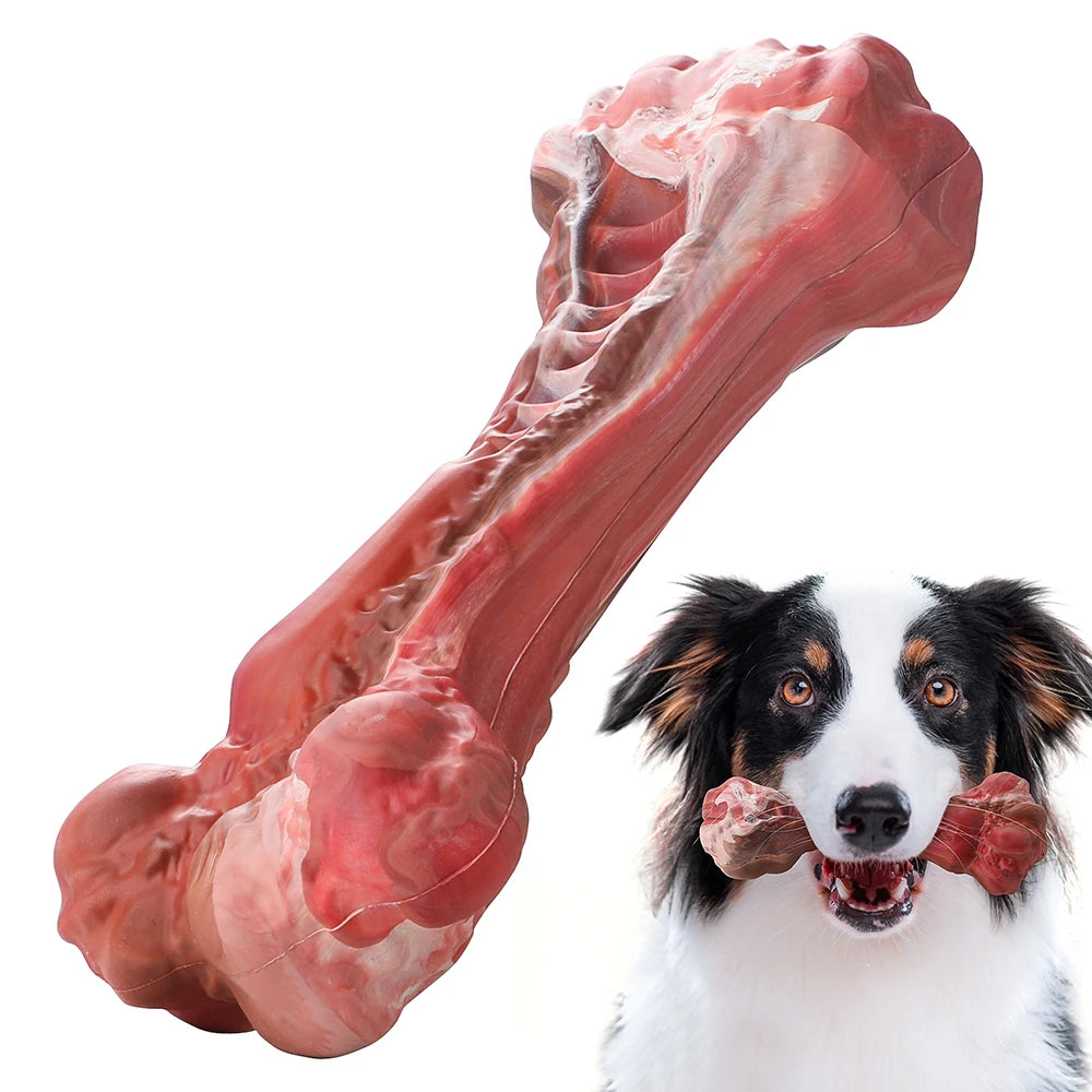 Large Dog Bone-Shaped Indestructible Toy