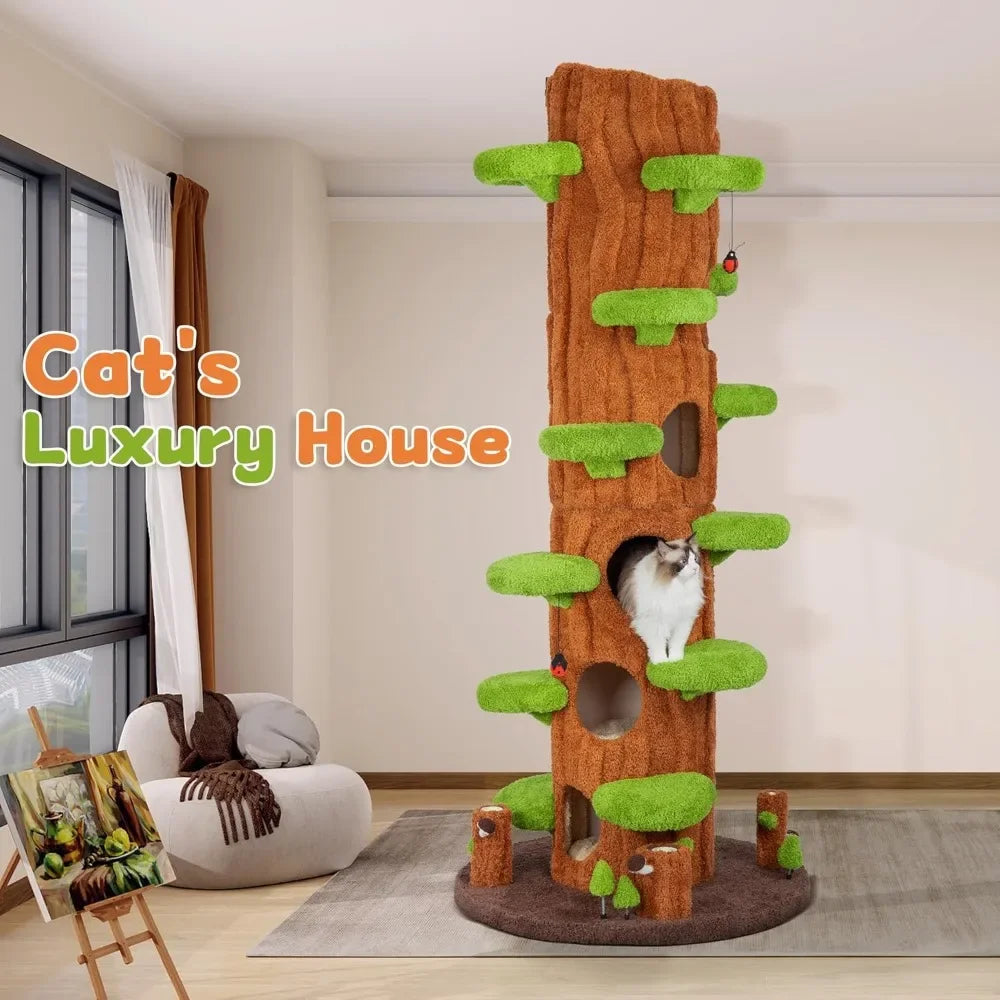 Cat Tower With Scratching Post