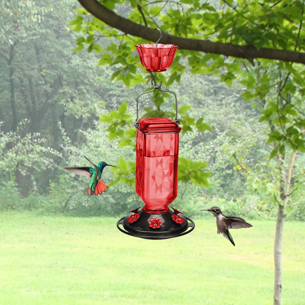 Plastic Hummingbird Nectar Feeder