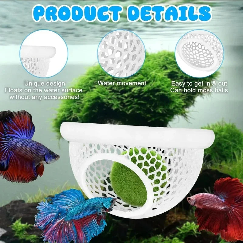Aqaurium Floating Cave for Small Aquatic Pets
