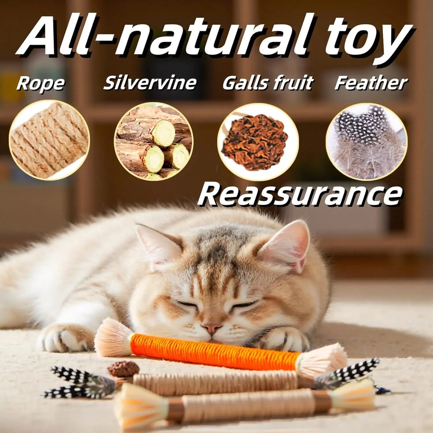 Catnip Chewing Stick Toys