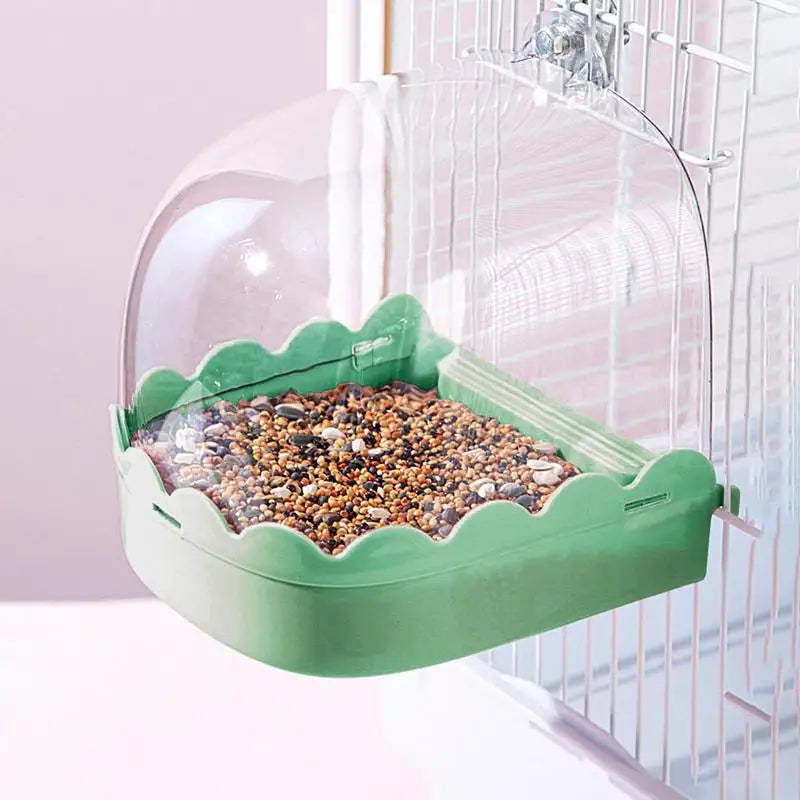 Spacious Bird Bath For Cage