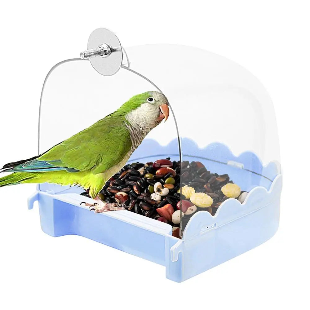 Spacious Bird Bath For Cage