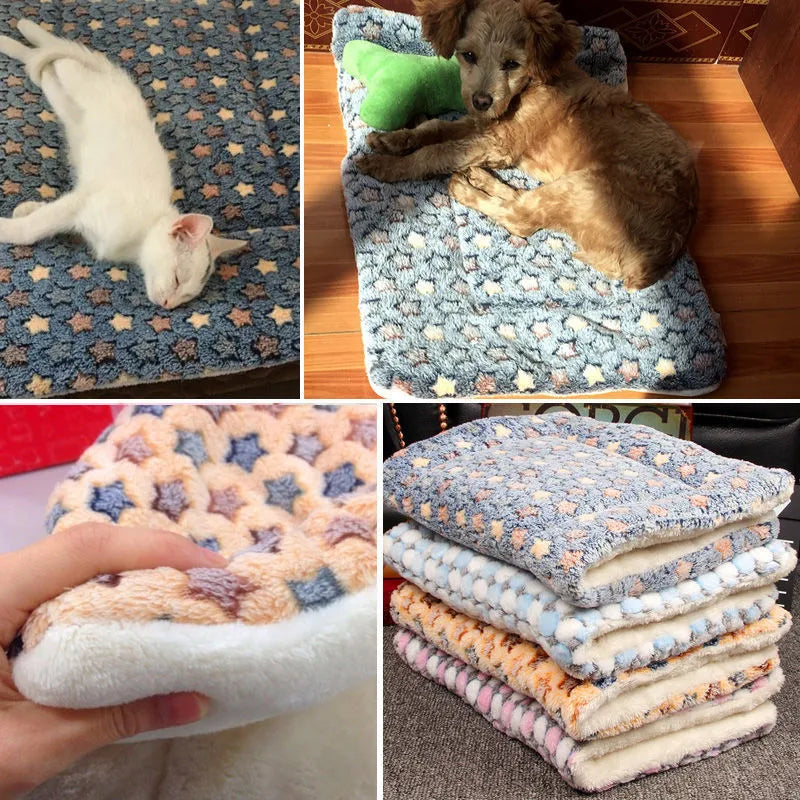Plush, Washable Bed Mats for Cats /Small Dogs