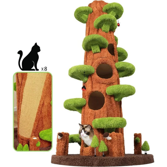 Cat Tower With Scratching Post