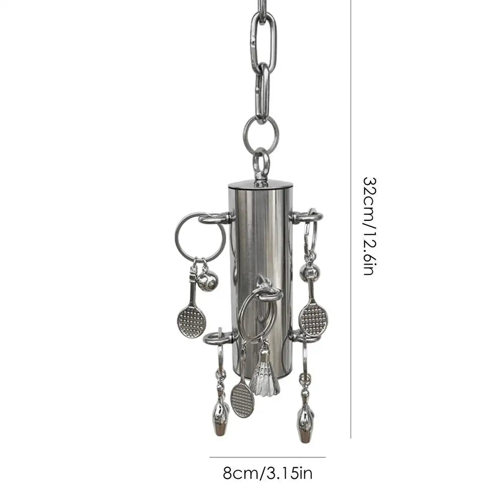 Hanging Stainless Steel Pet Bird Toy
