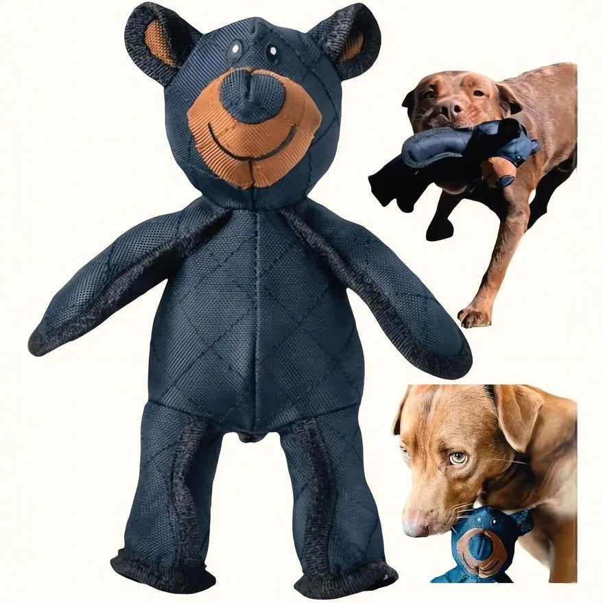 Indestructible Bear Chewable Dog Toy