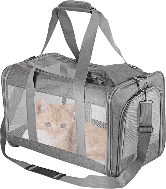 Airline Approved, Breathable Pet Travel Carrier