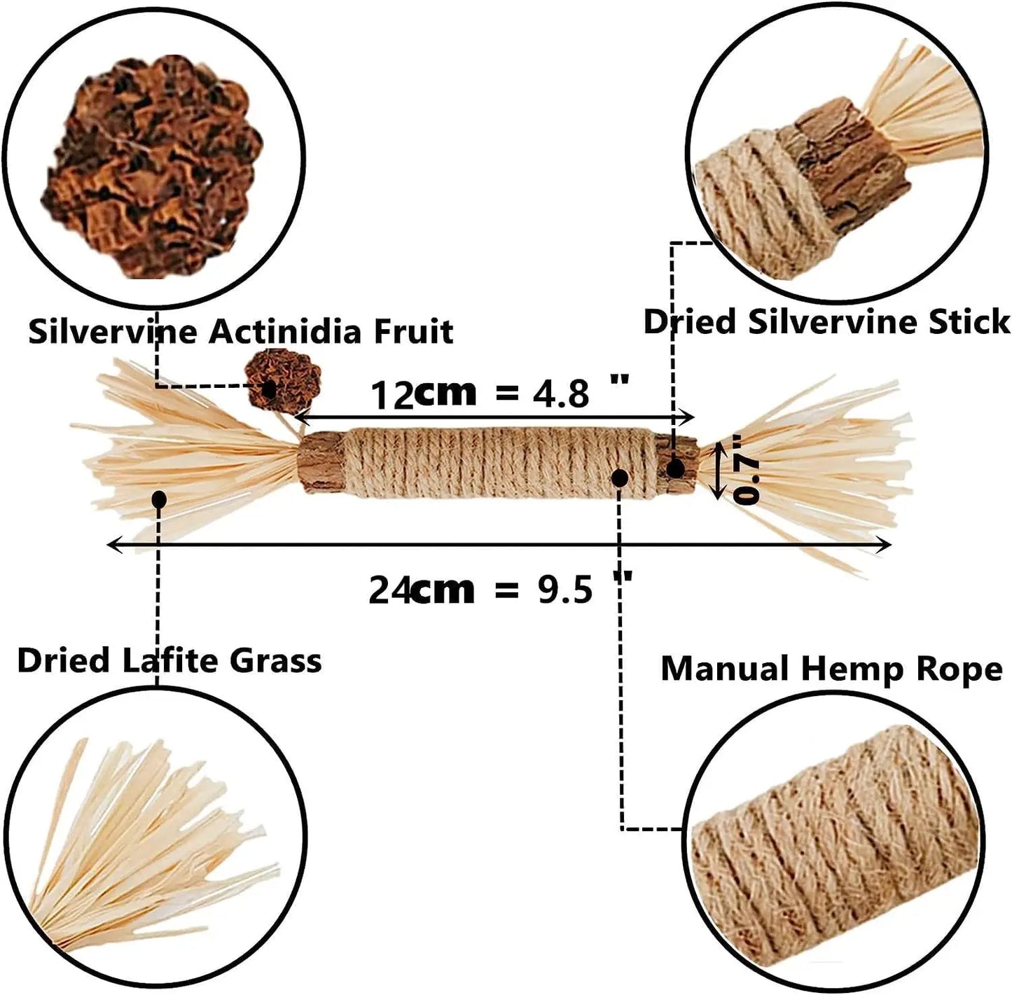 Catnip Chewing Stick Toys