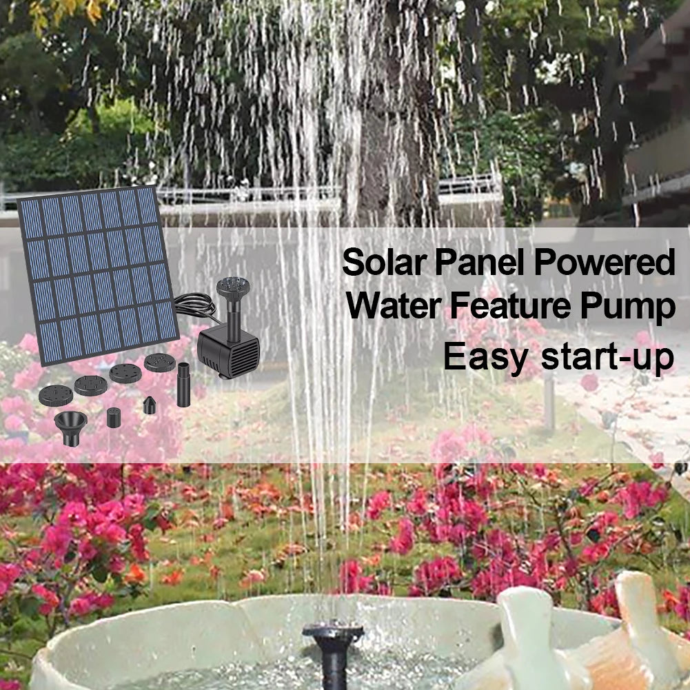 Solar Water Fountain Pump