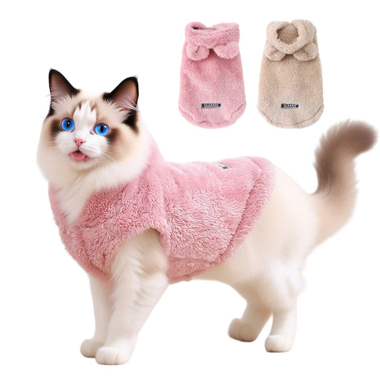 Fleece Coat Jacket For Small Dogs /Cats