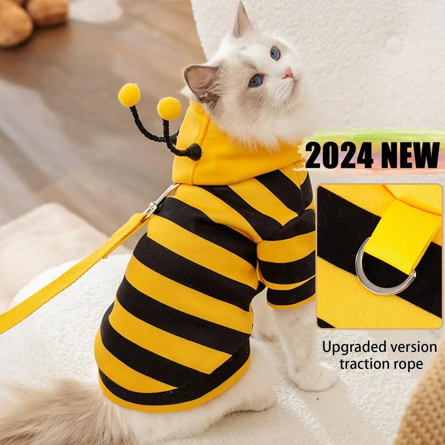 Pet Dog /Cat Party Bee Costume