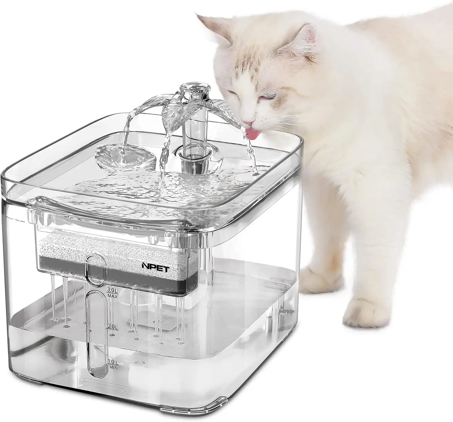 Automatic Pet Drinking Fountain With Filter
