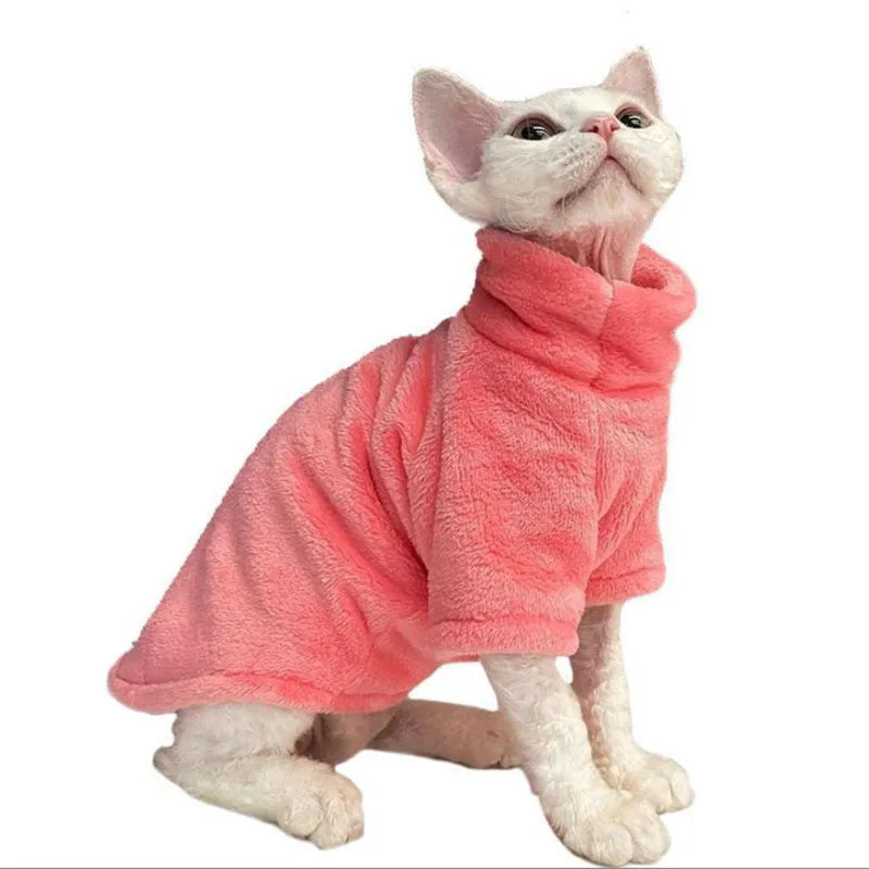 Cat Turtleneck Sweater