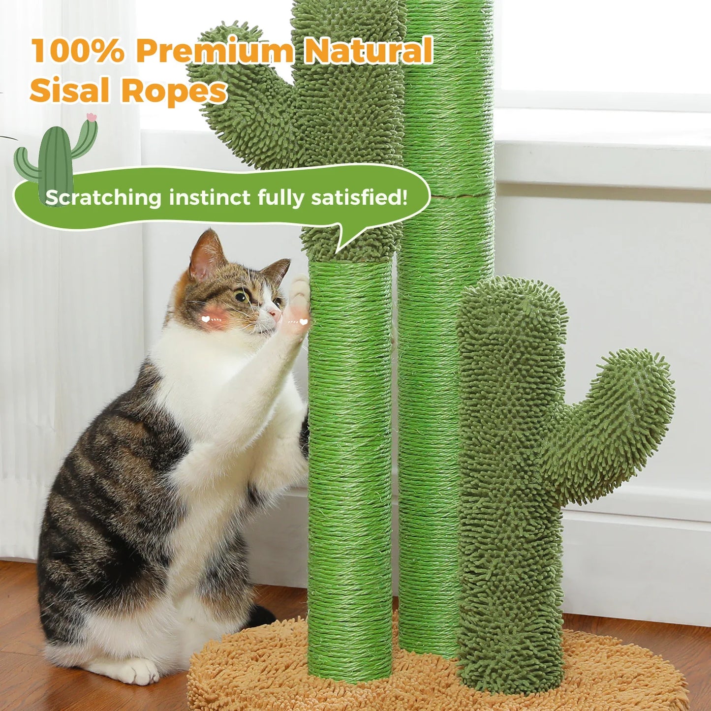 Cactus Cat Scratching Post