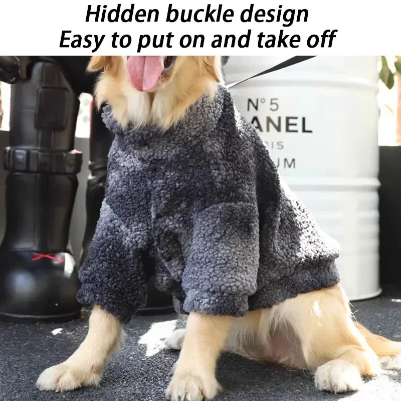 Autumn /Winter Warm Large Dog Coat