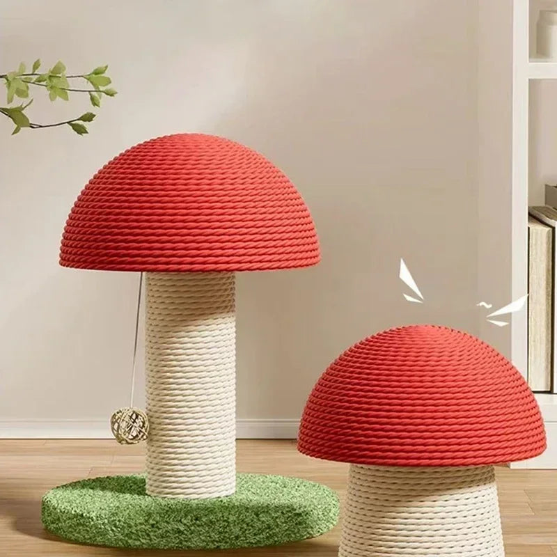 Cat Scratch/ Climbing Mushroom, Durable, Sisal