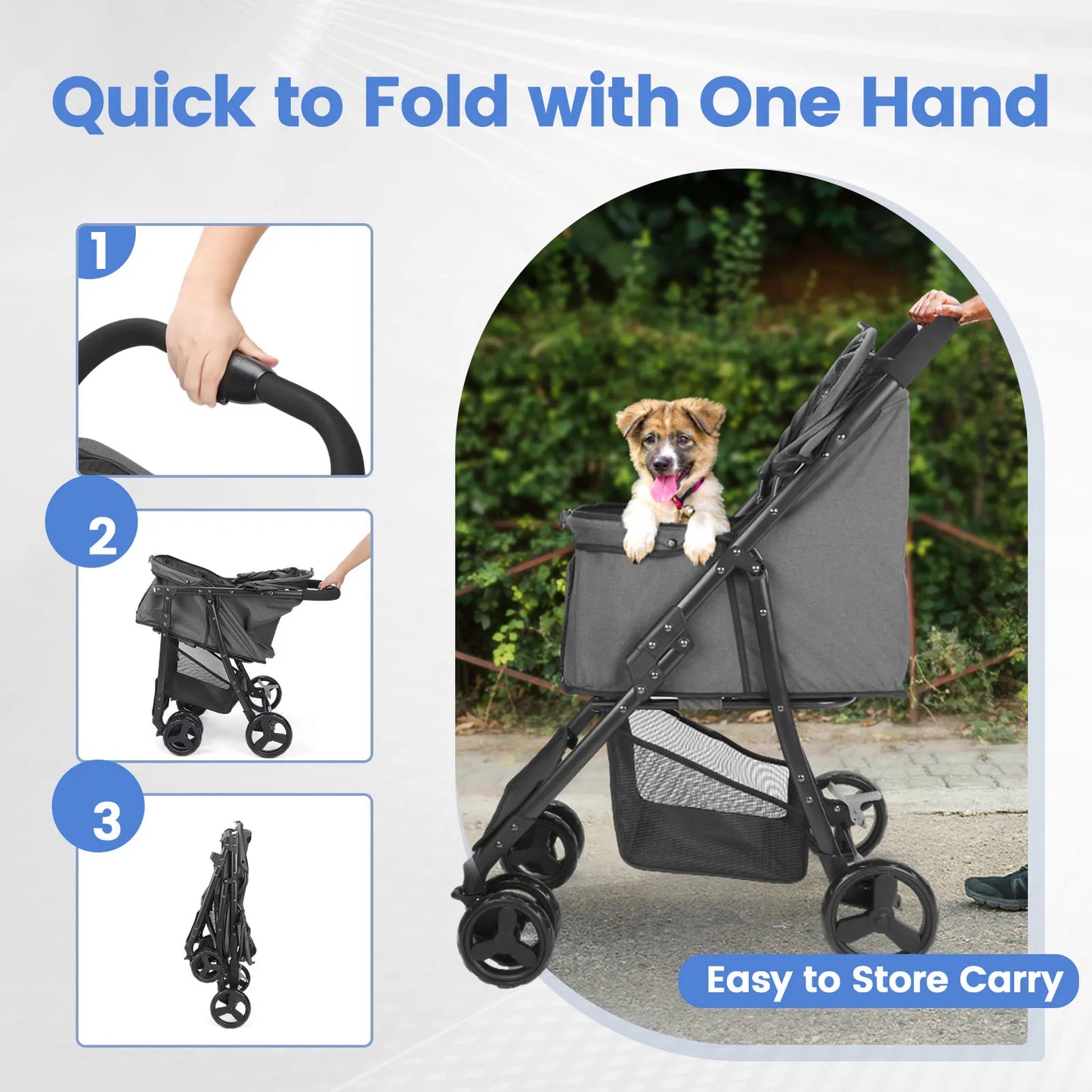 Small to Medium Pet Stroller