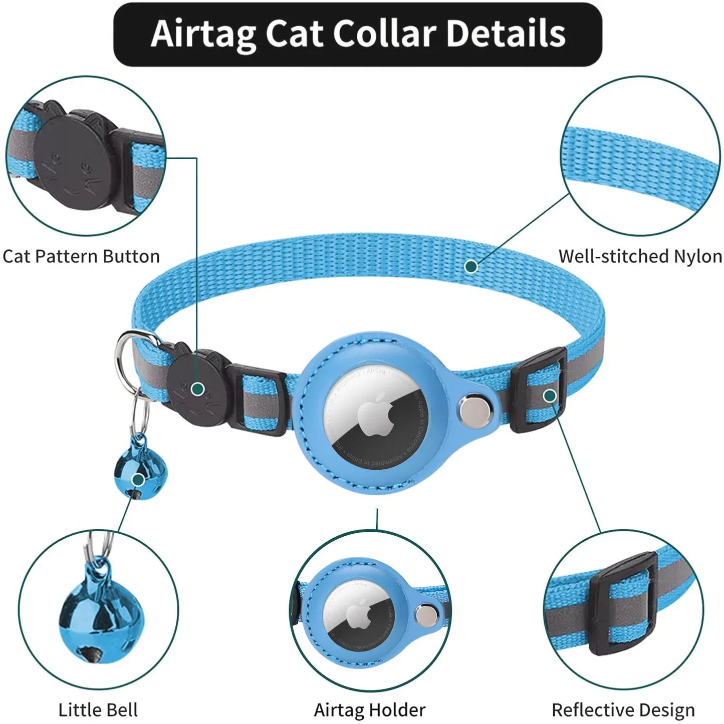 Waterproof Cat GPS Tracker Collar