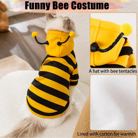Pet Dog /Cat Party Bee Costume