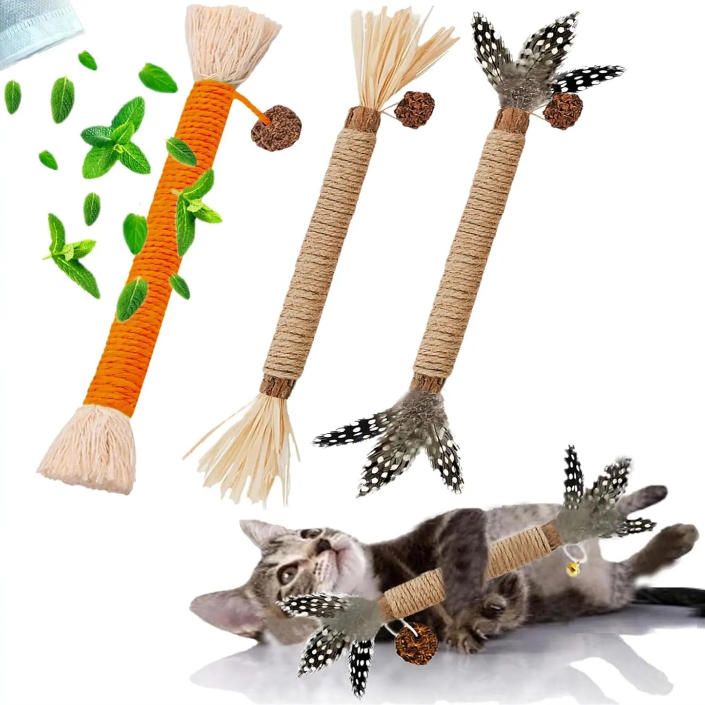 Catnip Chewing Stick Toys