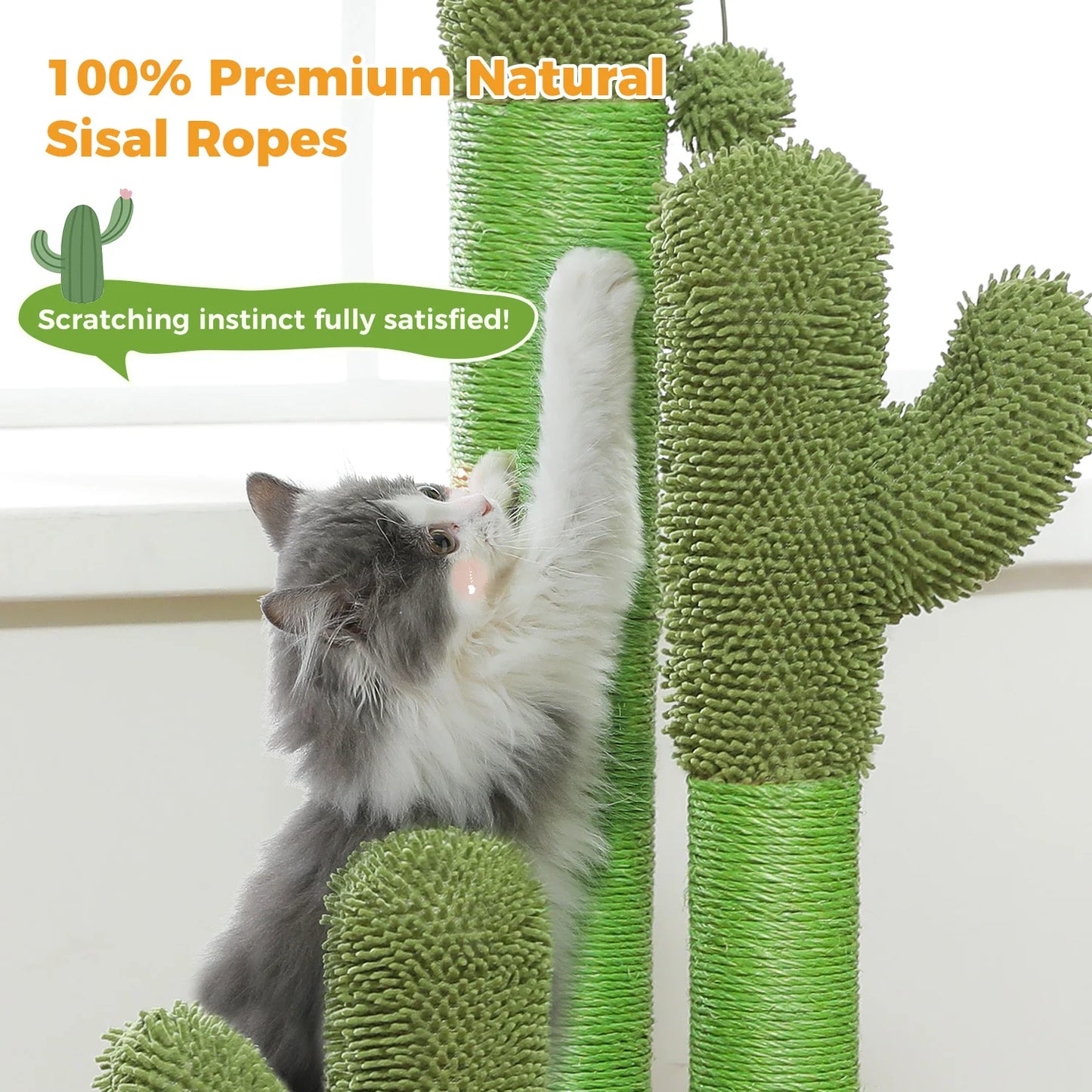 Cactus Cat Scratching Post