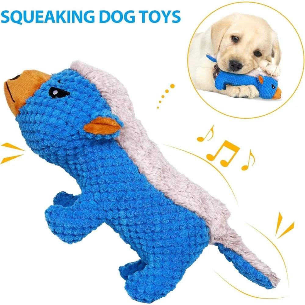 Indestructible Dog Squeaky Toy, Teething Chew