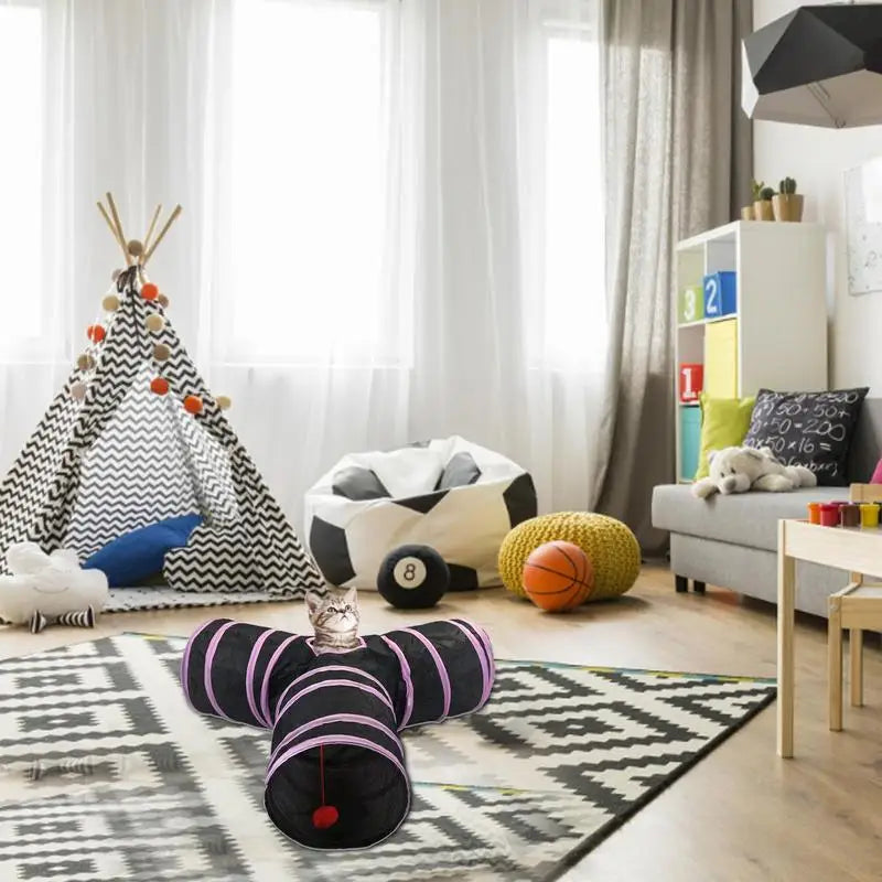 Cat 3-Way Folding Tunnel