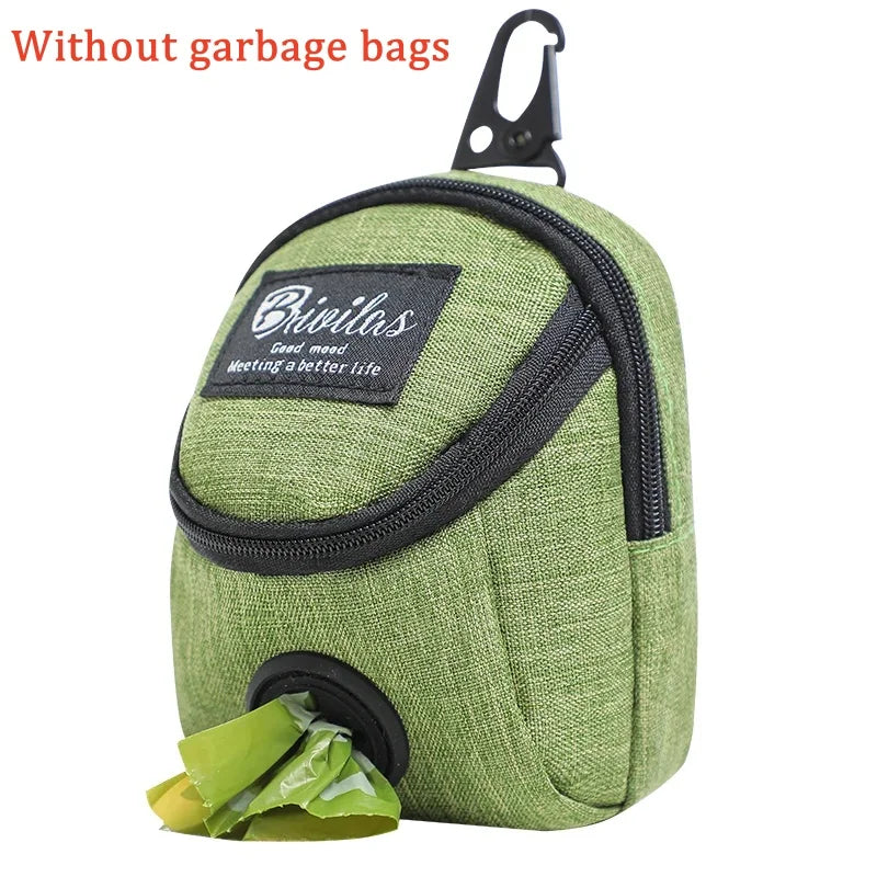 Dog Treat Pouch with Poop Bag Dispenser