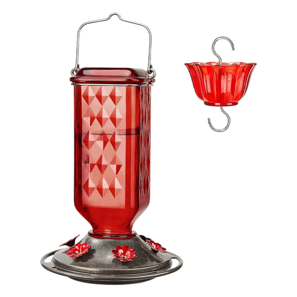 Plastic Hummingbird Nectar Feeder