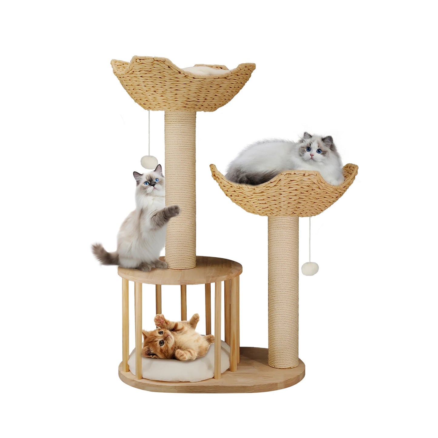 Cat Tower With Scratching Posts