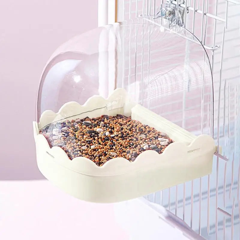 Spacious Bird Bath For Cage