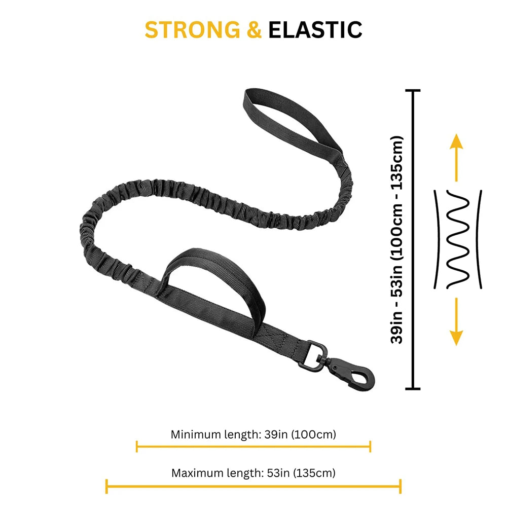 Adjustable Leash, Quick Release With 2 Handles